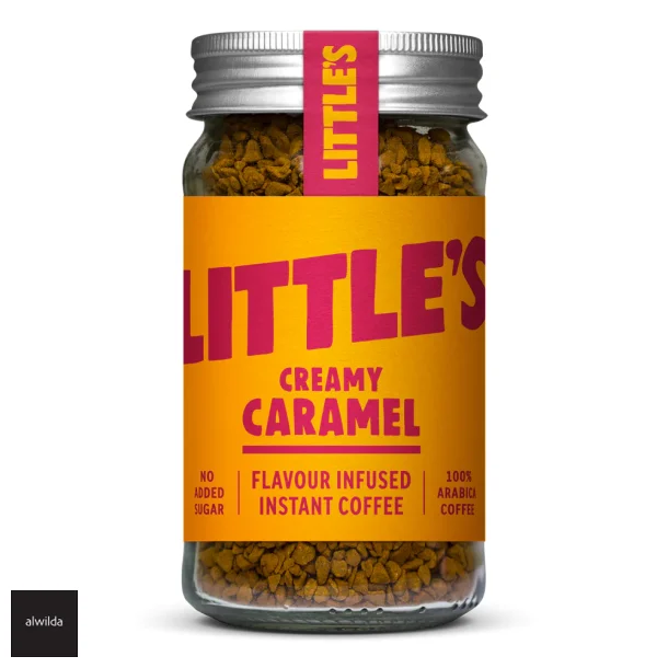 Instant kaffe med karamelsmag 