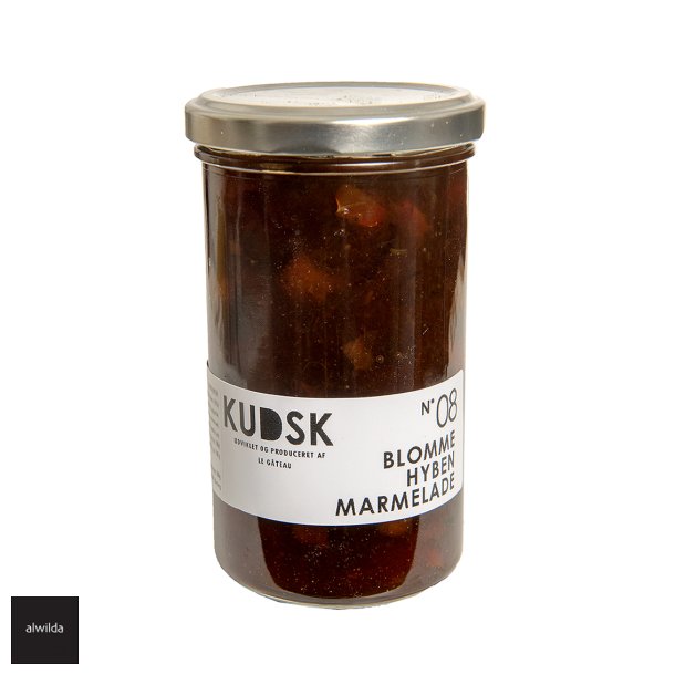 Kudsk - blomme &amp; hyben marmelade 