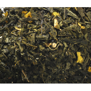 Grn te med kvde & ingefr