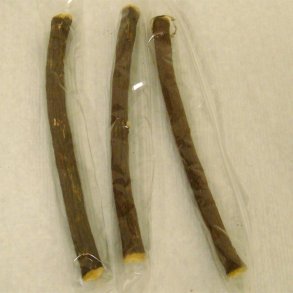 Lakridsrodsstang - BEMRK  1 stk. pakket i cellofan