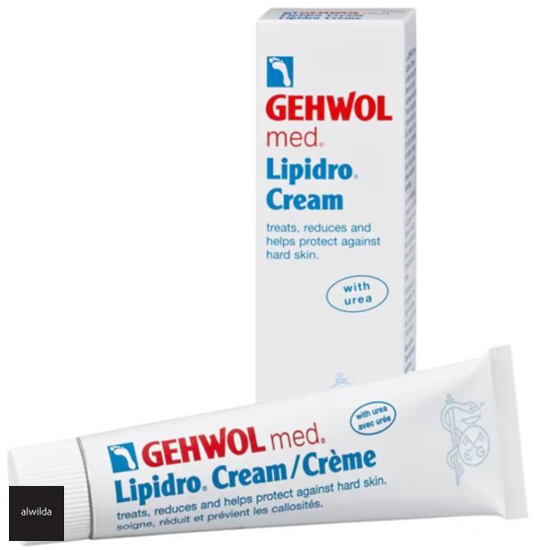 Gehwol, Lipidro creme 125 ml.  - Til optimal pleje af tr og flsom hud