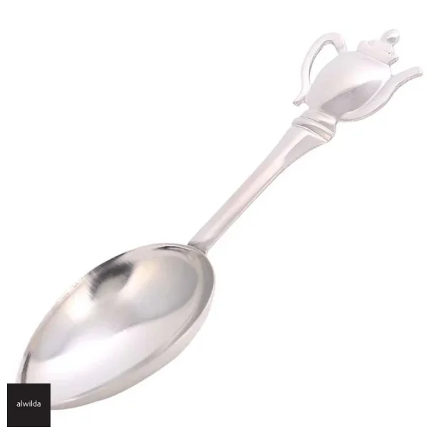 Te se med lille tekande-hoved - Hjde: 10,5 cm Bredde: 3,5 cm, Rustfri stl - tler maskine