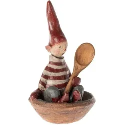 Petit Nol no. 24 - nisse med grydeske - leveres i original gaveske