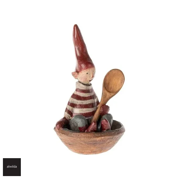 Petit Nol no. 24 - nisse med grydeske - leveres i original gaveske