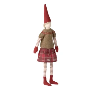 Maileg pige no. 1-2022  MAXI 61 cm. -   100% Bomuld, Fyld: Polyester/Granulat