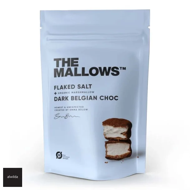 kologiske skumfiduser med mrk chokolade &amp; havsalt 