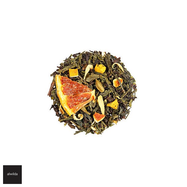 Grn te med Pomelo melon &amp; grapefrugt