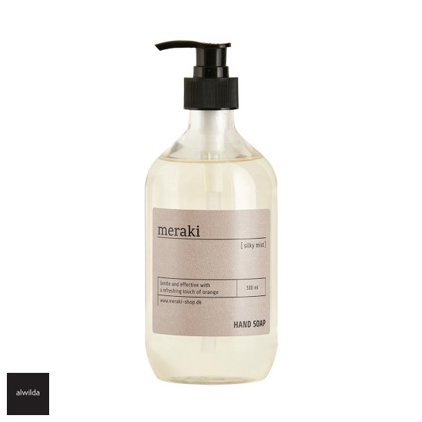 Hndsbe, KOLOGISK Meraki Silky mist - Agurk &amp; ble med noter af hyldeblomst &amp; citrus