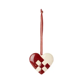 Maileg metalhjerte r�d, 5 X 6 cm. 2026 - KOMMER SNART