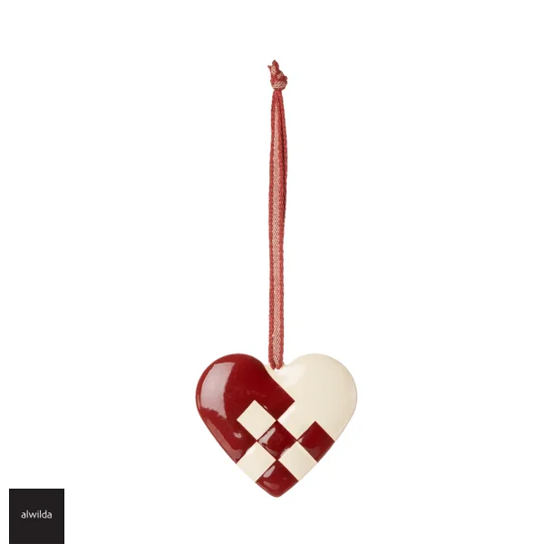Maileg metalhjerte r�d, 5 X 6 cm. 2026 - KOMMER SNART