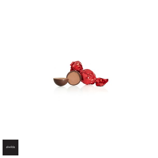 Chokoladekugle rd - lys chokolade med nougat &amp; honning