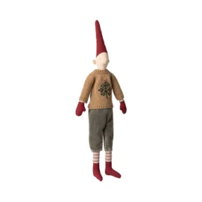 Nisse str. 3 /2025 - dreng 49 cm. - strik med juletr