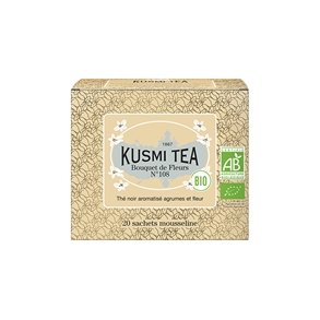 Kusmi tebreve, �KOLOGISK Bouquet of flowers - pakke med 20 breve 