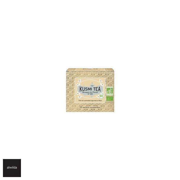 Kusmi tebreve, KOLOGISK Bouquet of flowers - pakke med 20 breve 