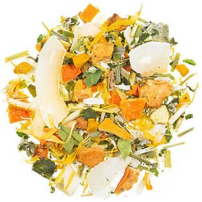 KOLOGISK urteblanding med lemon, ble, kokos, moringa, gulerod & vanilje