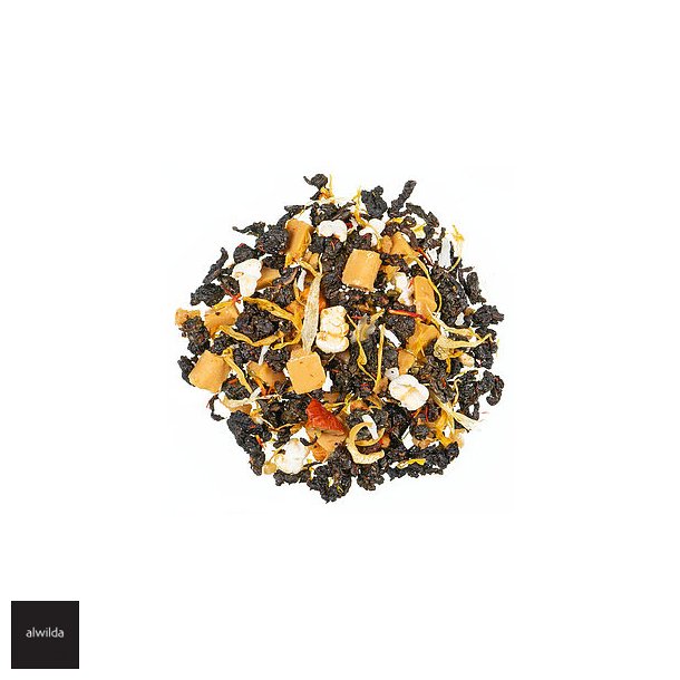 Oolong te med salt karamel
