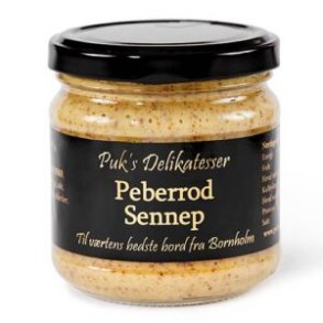 Peberrodssennep - sd & mellem strk sennep med honning & peberrod.