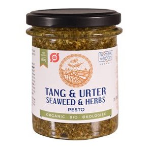  Pesto med tang & urter, kologisk dansk produkt 