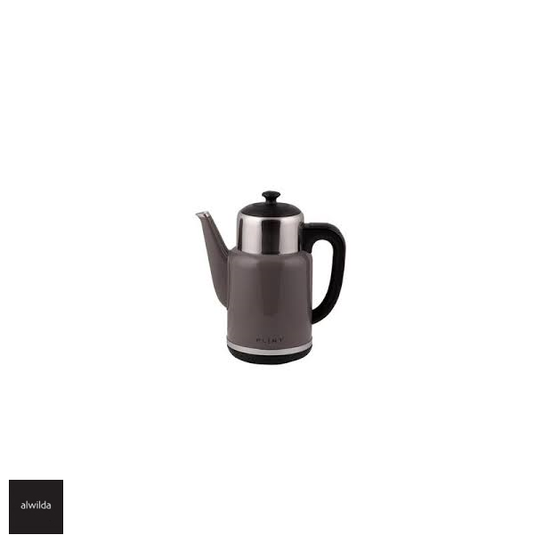 Plint elkedel, almost black - 1,7 l. - termokande effekt &amp; temp. indsti: 100 C, 90 C, 70 C &amp; 60 