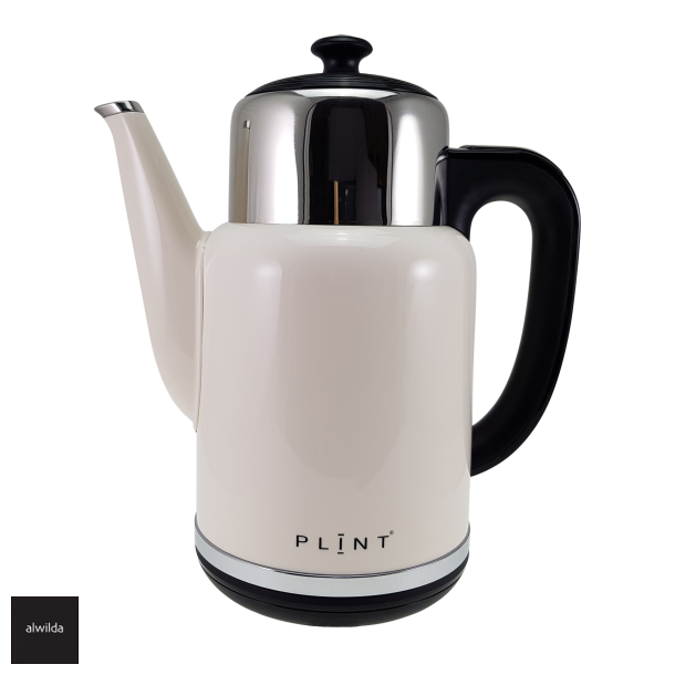 Plint elkedel, creme - 1,7 l. -  termokande effekt &amp; temp. indsti: 100 C, 90 C, 70 C &amp; 60 