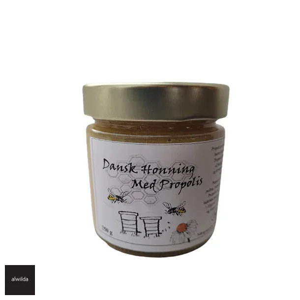 Dansk honning med propolis - KOLOGISK FRA SBOGAARD