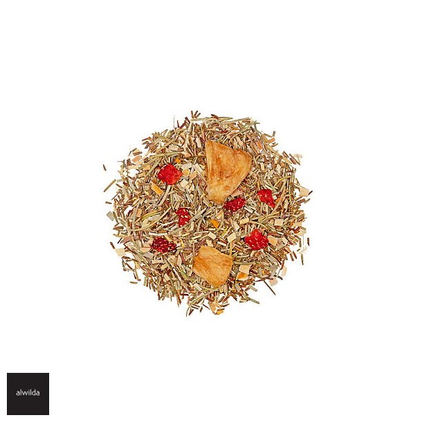 �KOLOGISK gr�n Rooibush med frugt, rosmarin &amp; gurkemeje