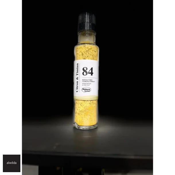 Saltkvrn med citron og timian