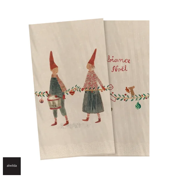 Maileg servietter Pixy parade - 19,5 cm. x 11 cm. - KOMMER SNART