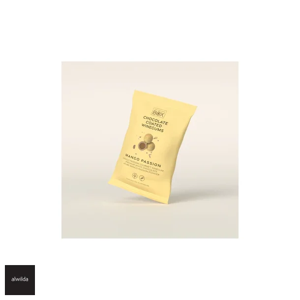 Vingummi mango/passion med hvid chokolade &amp; mango/passionspulver - GLUTENFRI &amp; GELANTINEFRI