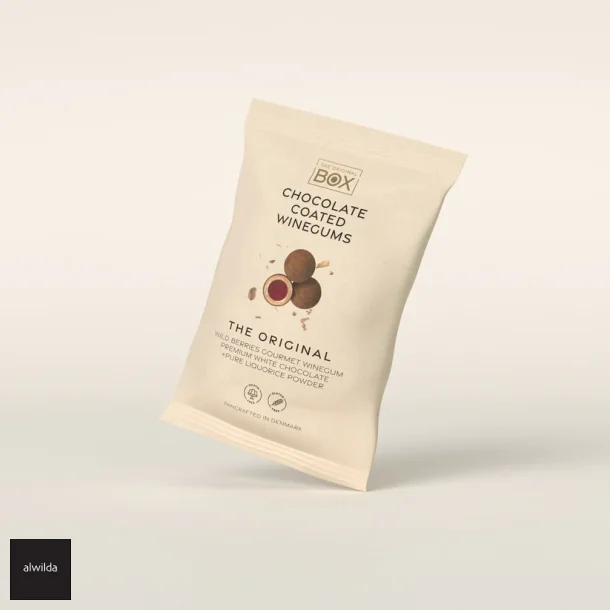 Vingummi skovbr med hvid chokolade &amp; lakridspulver - GLUTENFRI &amp; GELANTINEFRI