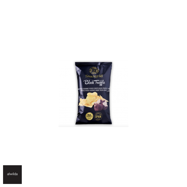 Spanske chips med sort trffelsmag  