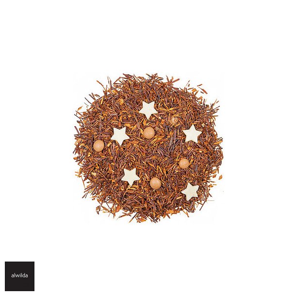 Rooibush med hvide chokolade stjerner &amp; mner