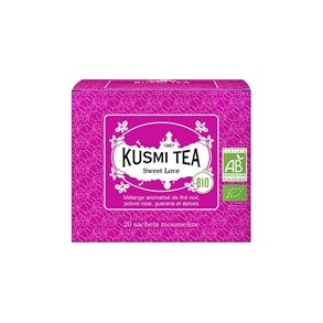 Kusmi tebreve, �KOLOGISK Sweet love - pakke med 20 breve 