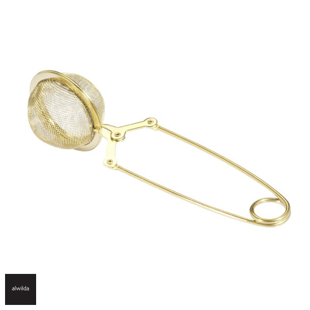 Tetang,  rustfri stl "guld" 16 cm. 4,5 cm.