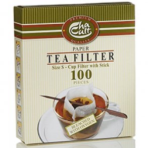 Tefilter 100 stk. + 1 pind. - klorfri