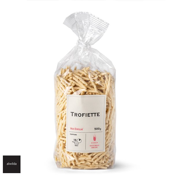 Italiensk pasta, Trofiette, 500 gram 