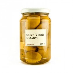 Italienske grnne gigantiske oliven 