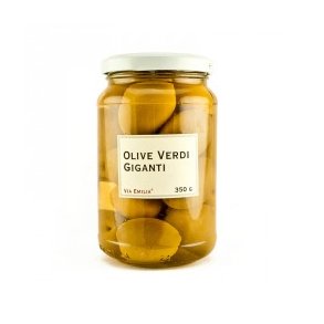 Italienske grnne gigantiske oliven 